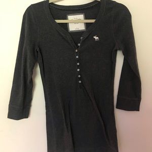 Abercrombie & Fitch quarter sleeve top
